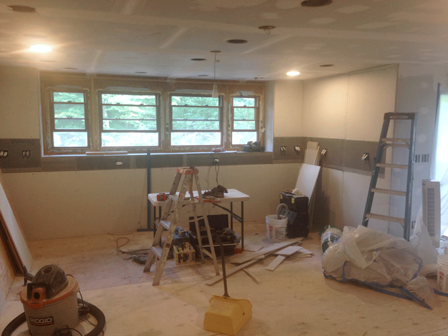 Remodeling, Carpentry