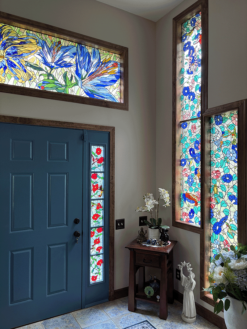 Stained Glass, Leaded Glass, Stained Glass Window, Stained Glass Art, Fine Art, Fine Art Glass