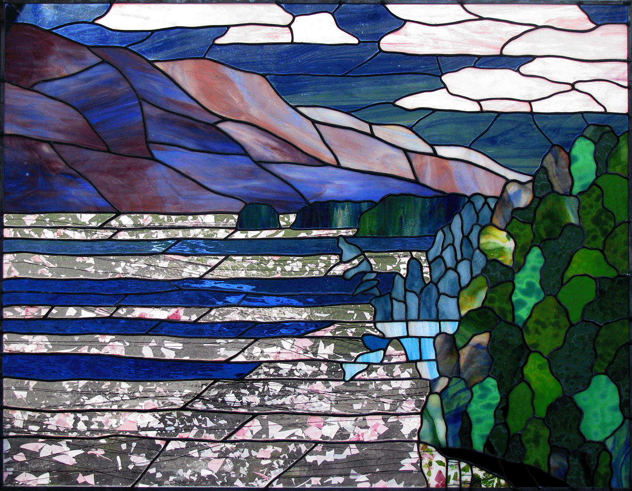 Stained Glass, Leaded Glass, Stained Glass Window, Stained Glass Art, Fine Art, Fine Art Glass